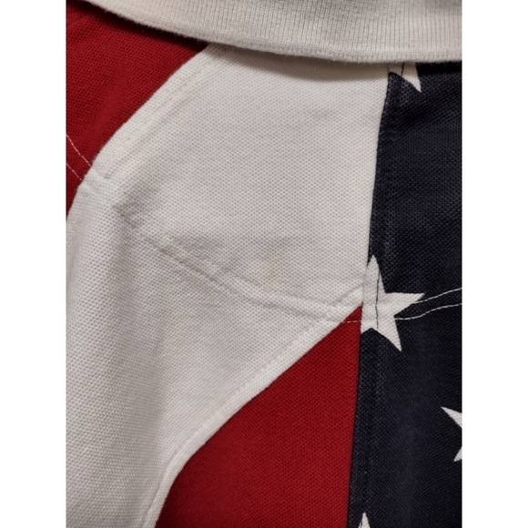 Work n Sport red white and blue polo size 2XL - Picture 3 of 5